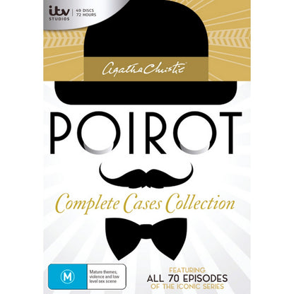 Agatha Christie's Poirot: Complete Cases Collection DVD