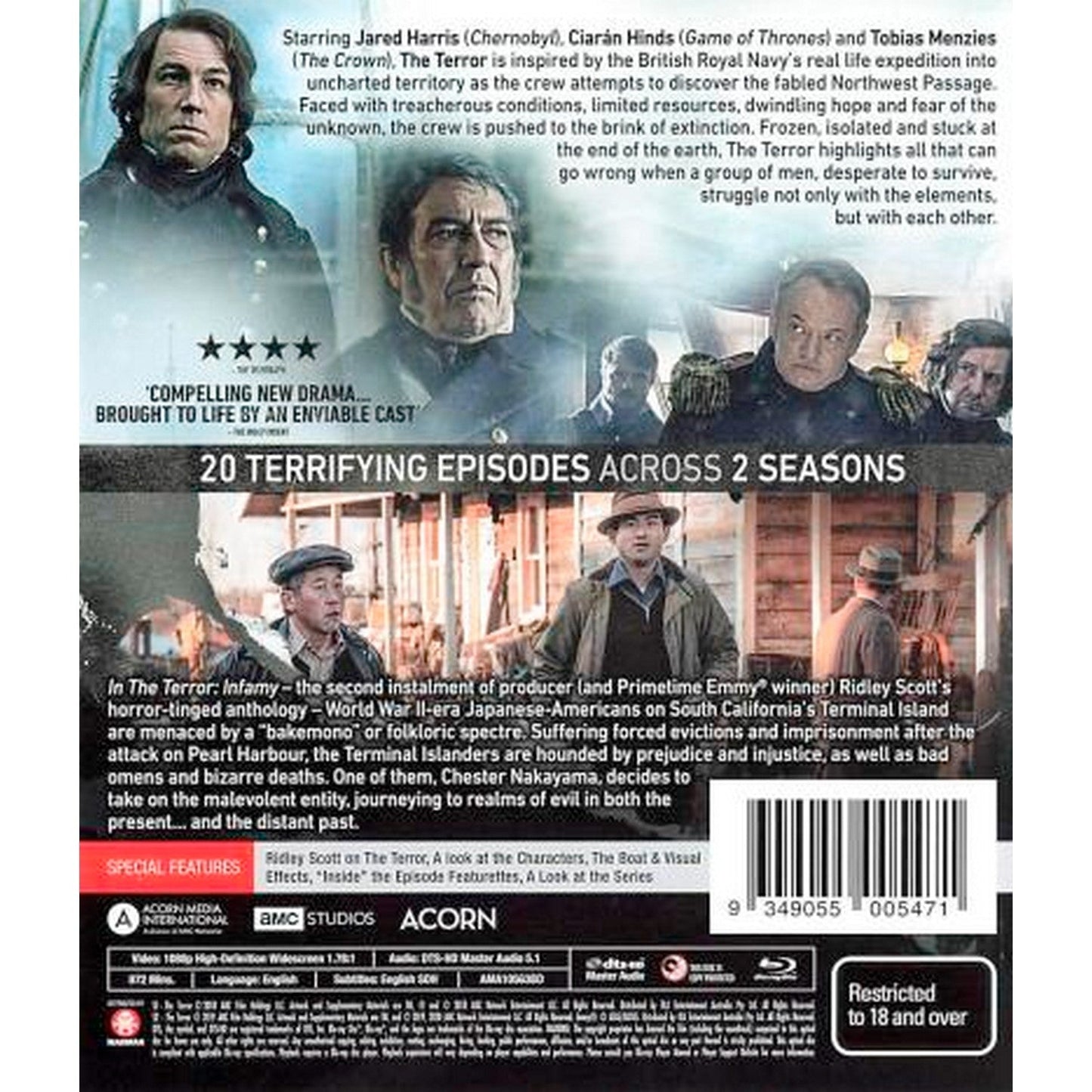 The Terror: Seasons 1 - 2 Blu-Ray