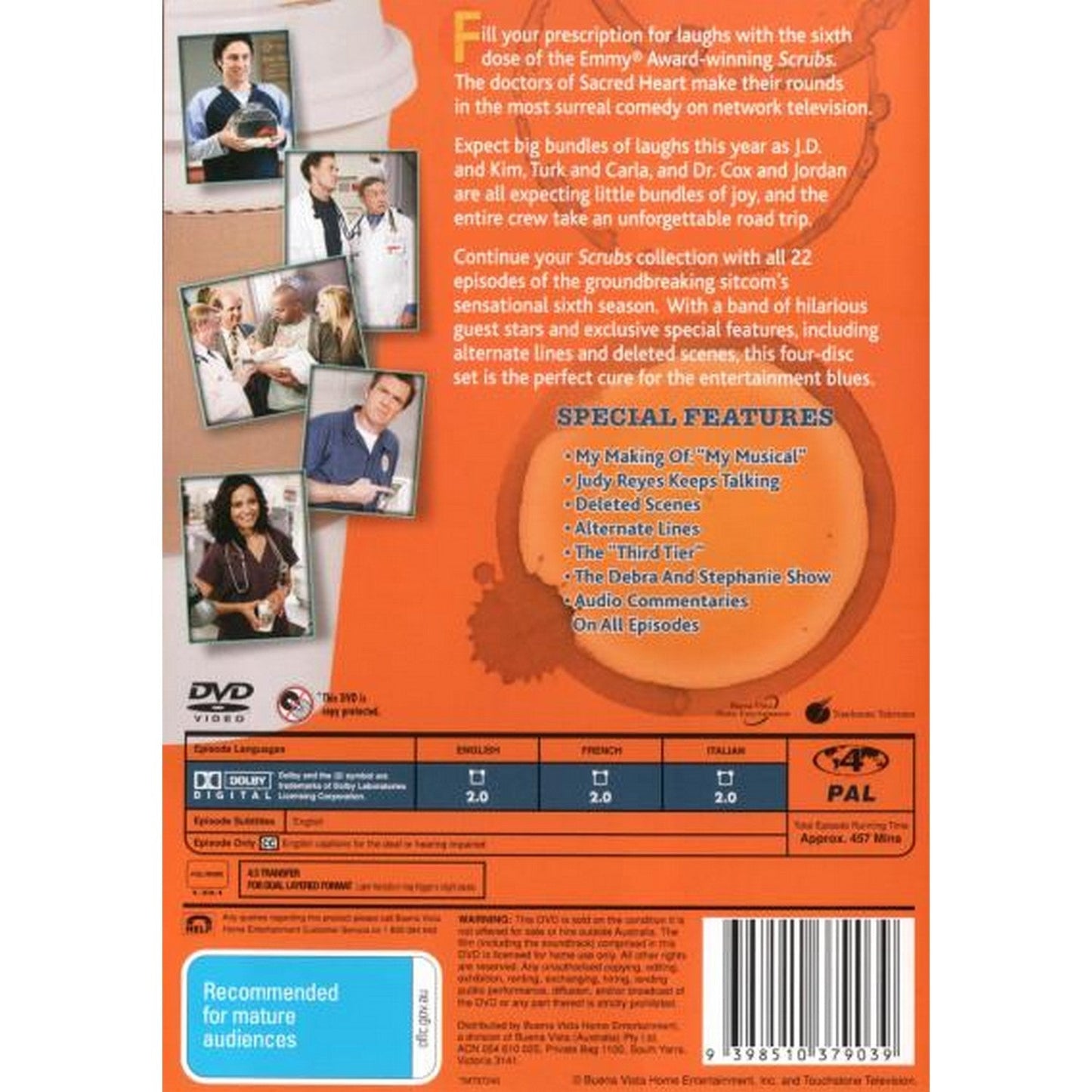 Scrubs: The Complete Season 6 DVD Box Set