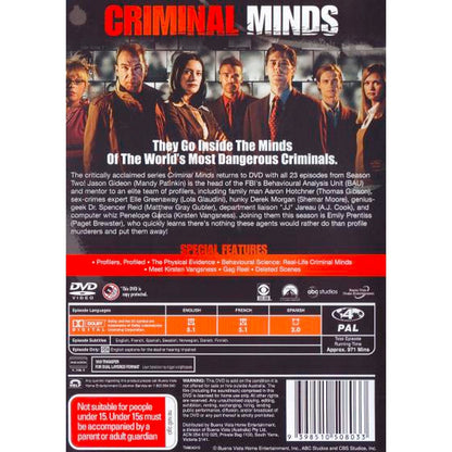 Criminal Minds: Season 2 DVD Box Set