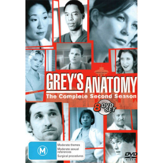 Grey's Anatomy: Season 2 DVD Box Set