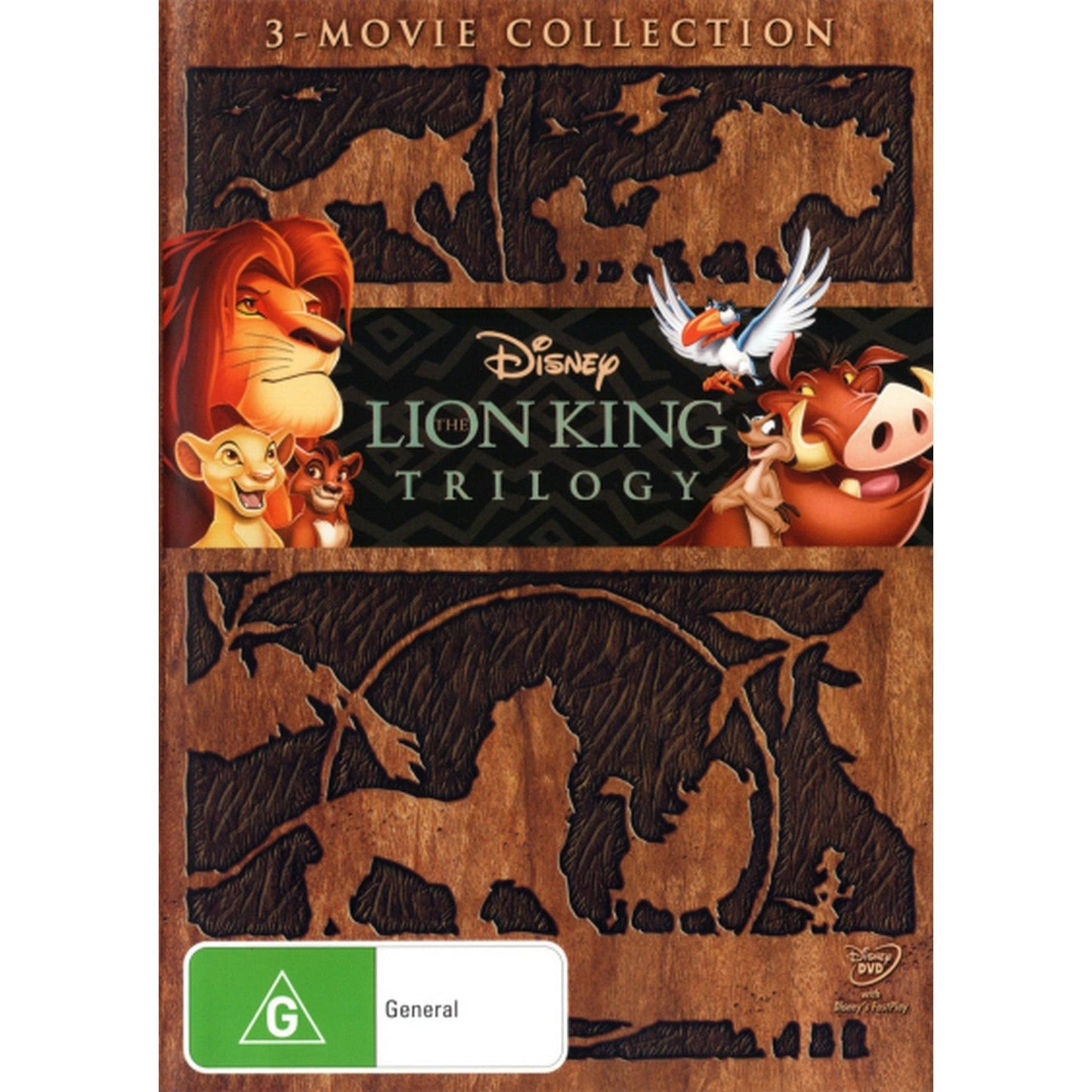 The Lion King Trilogy: 3-Movie Collection (The Lion King / The Lion King 2: Simba's Pride / The Lion King 3) DVD