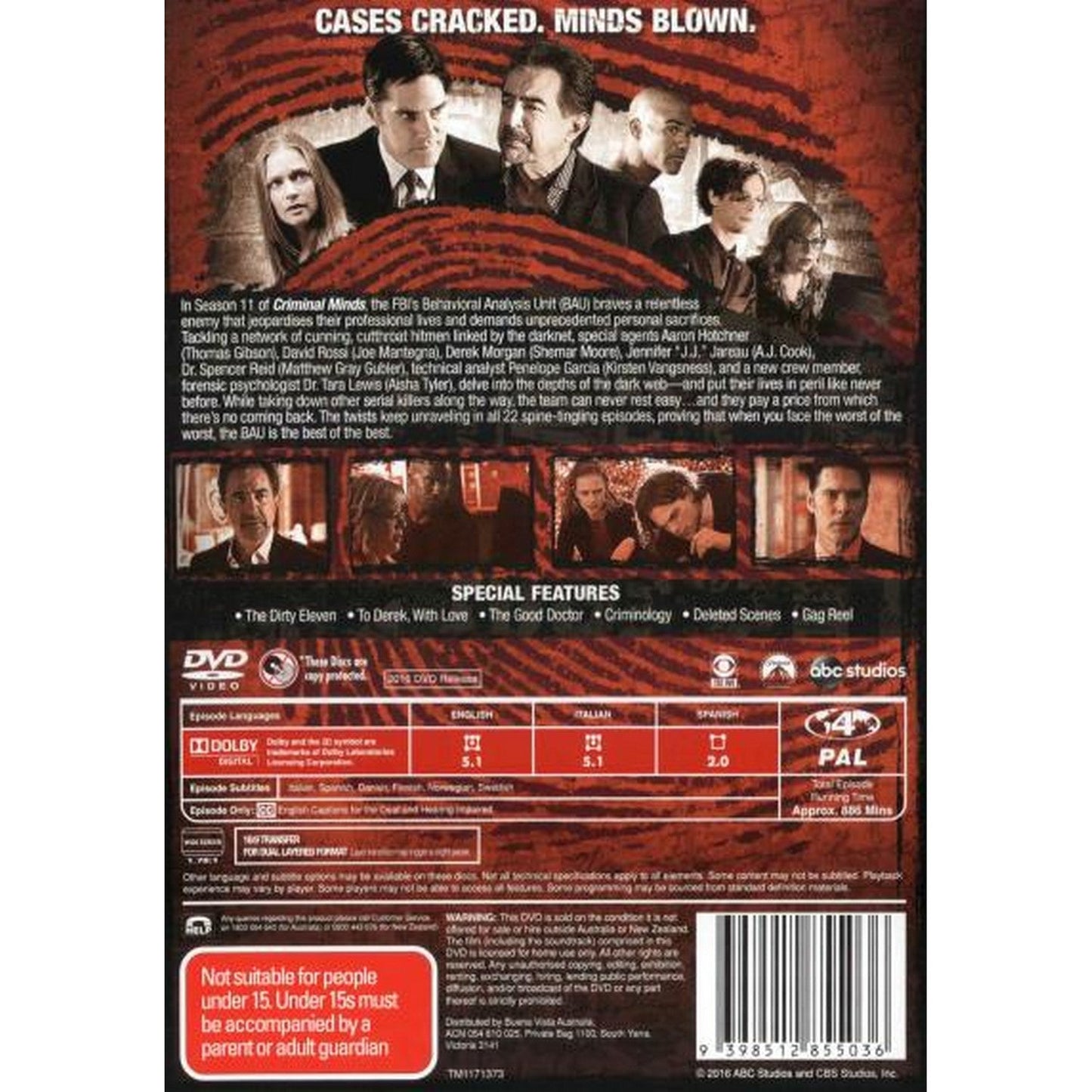 Criminal Minds: Season 11 DVD