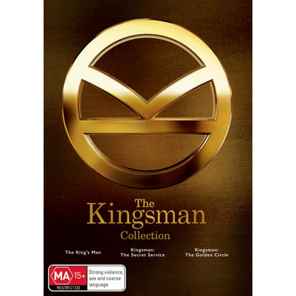 The Kingsman: Collection (The King's Man / Kingsman: The Secret Service / Kingsman: The Golden Circle) DVD