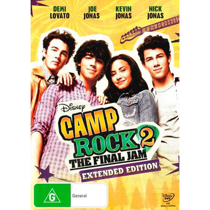 Camp Rock 2: The Final Jam DVD