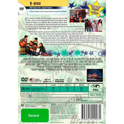 Camp Rock 2: The Final Jam DVD