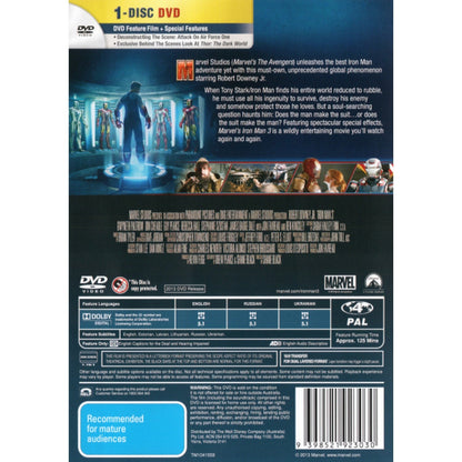 Iron Man 3 DVD