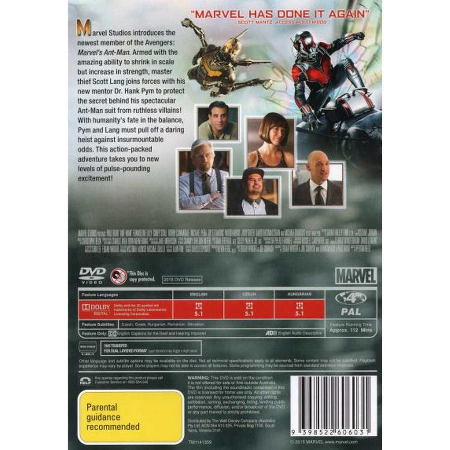 Ant-Man DVD