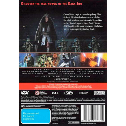 Star Wars III: Revenge of the Sith DVD