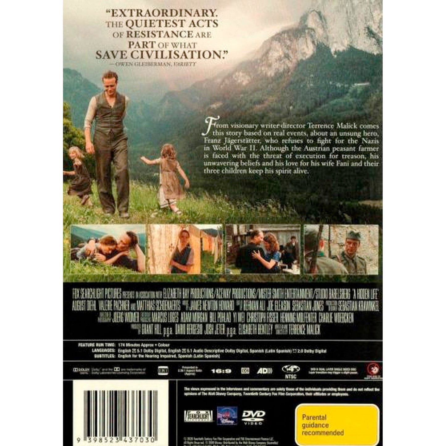 A Hidden Life DVD