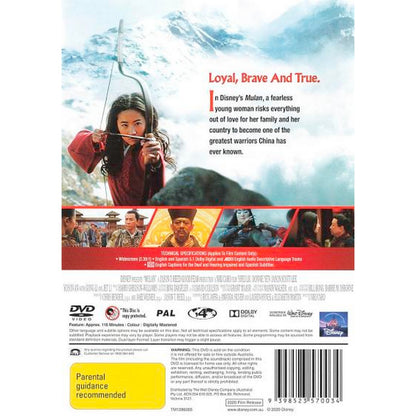 Mulan (Live Action) DVD