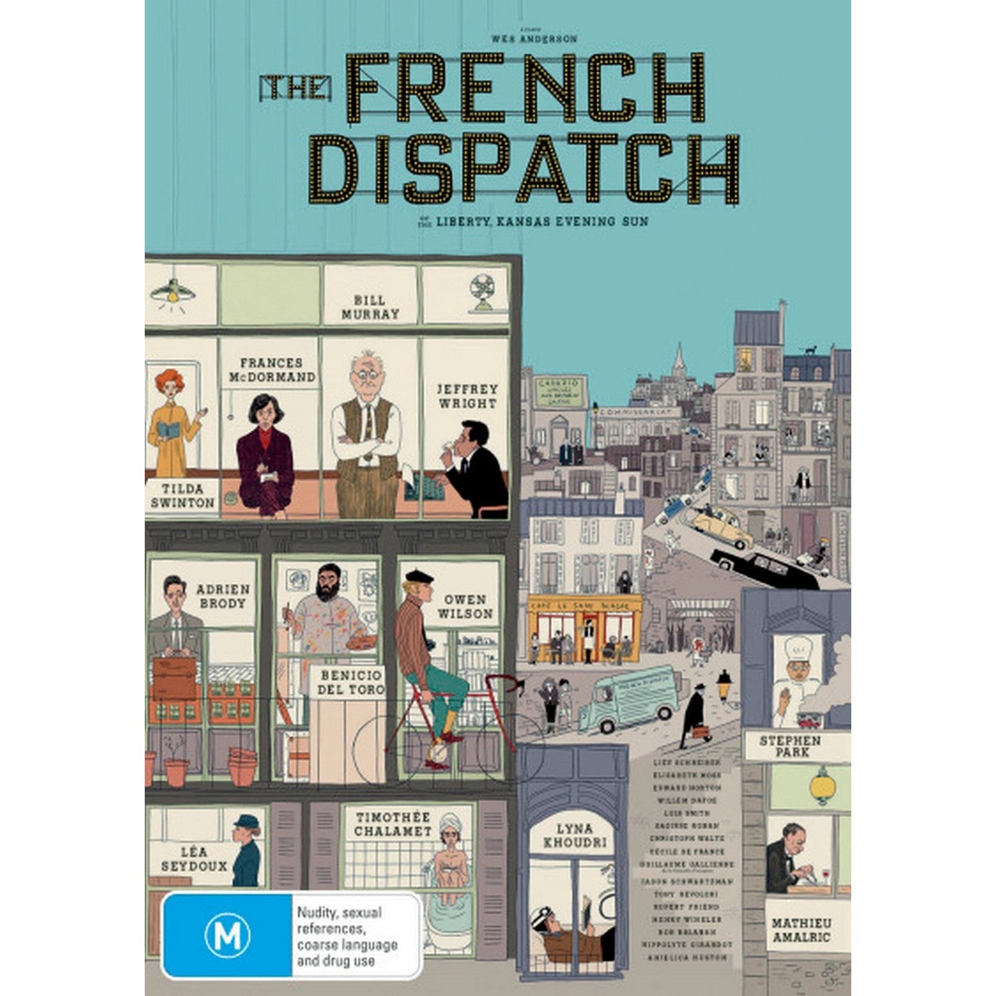 The French Dispatch DVD