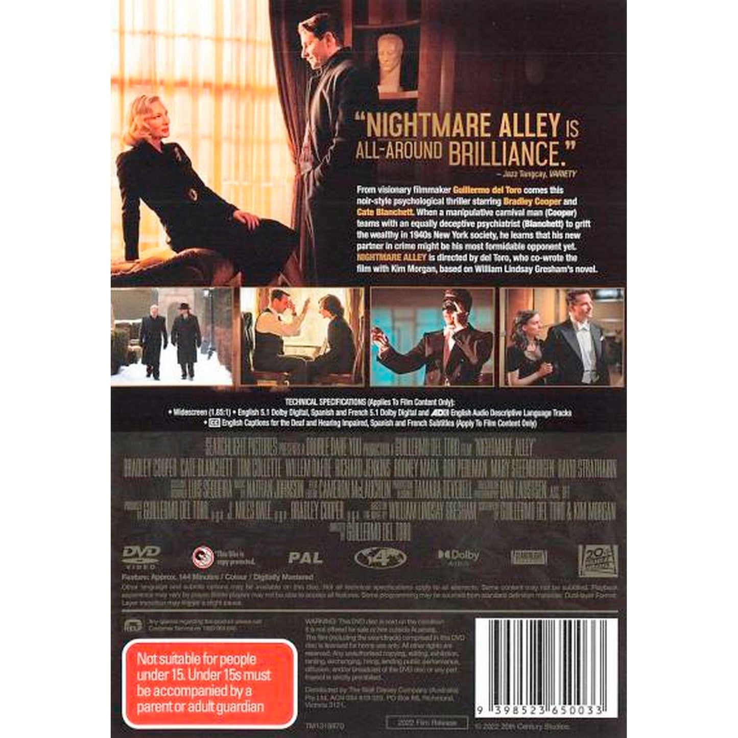 Nightmare Alley (2021) DVD