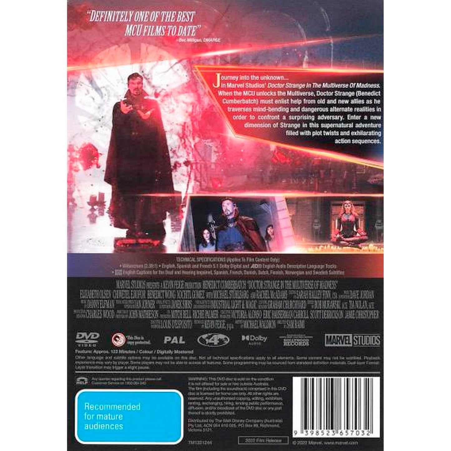 Doctor Strange in the Multiverse of Madness DVD