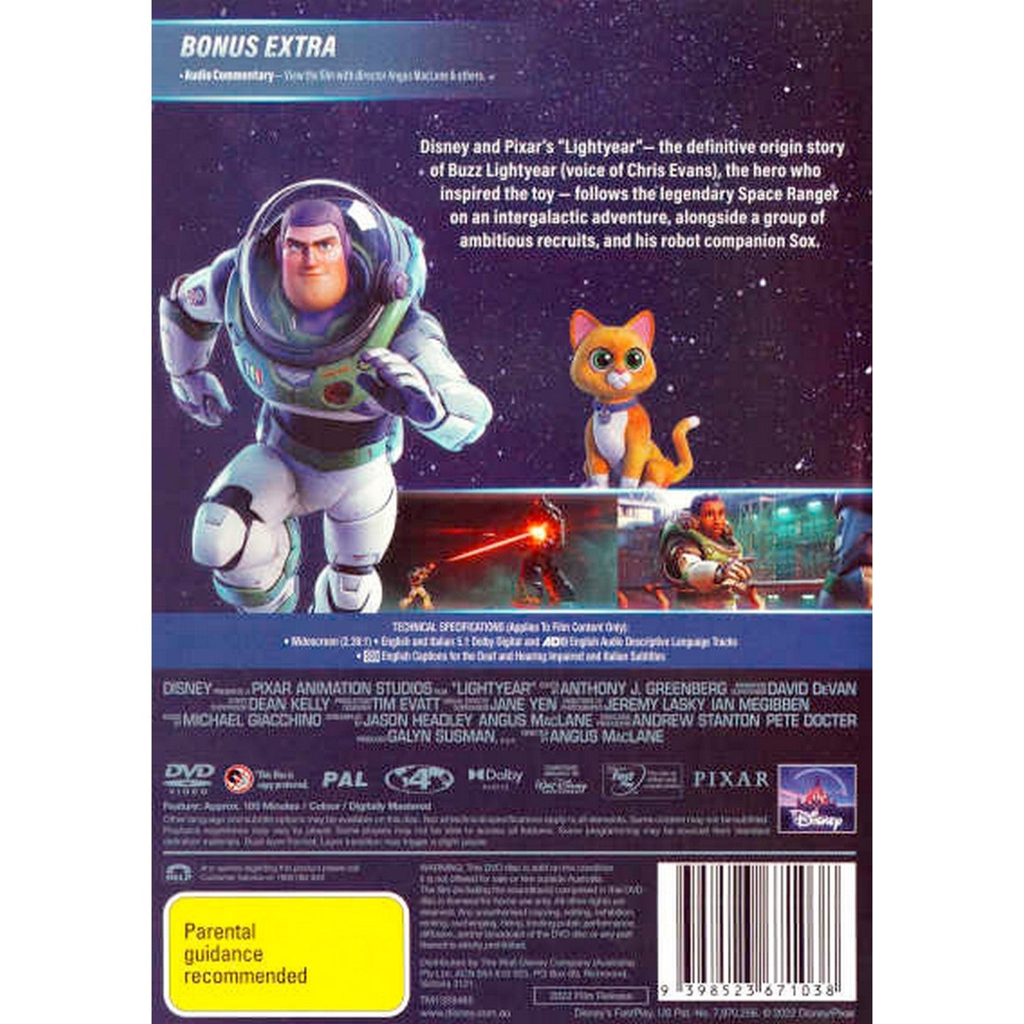 Lightyear DVD