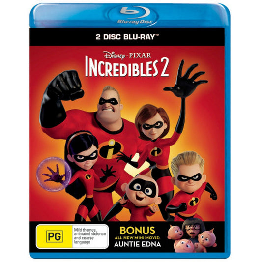 Incredibles 2 (2 Disc Blu-ray) Blu-Ray