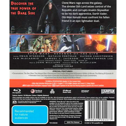 Star Wars III: Revenge of the Sith Blu-Ray