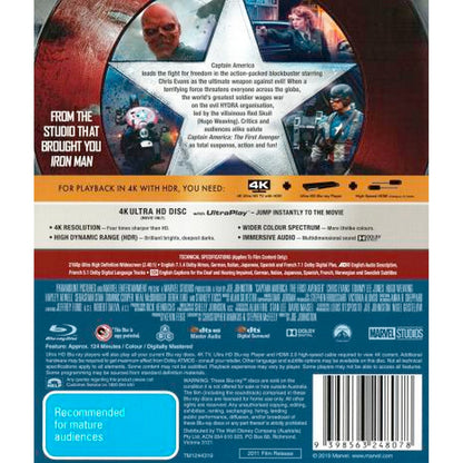 Captain America: The First Avenger 4K UltraHD