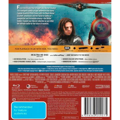 Captain America: The Winter Soldier 4K UltraHD