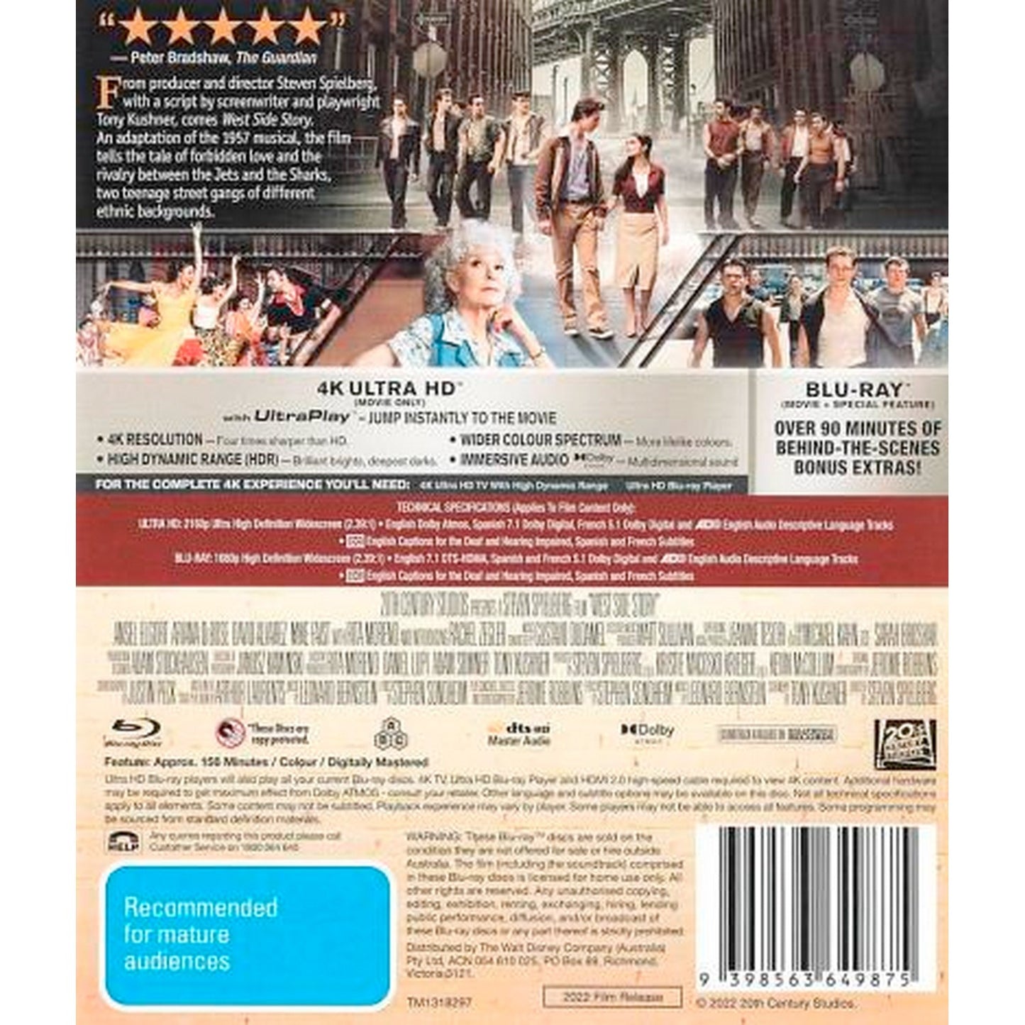 West Side Story 4K UltraHD + Blu-Ray