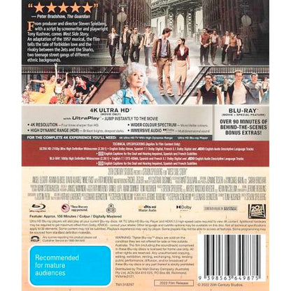 West Side Story 4K UltraHD + Blu-Ray