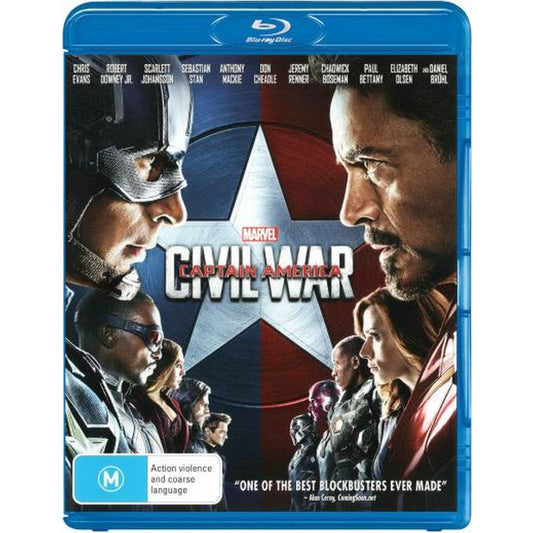 Captain America: Civil War Blu-Ray