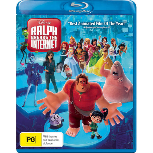 Ralph Breaks the Internet (Wreck-It Ralph 2) Blu-Ray