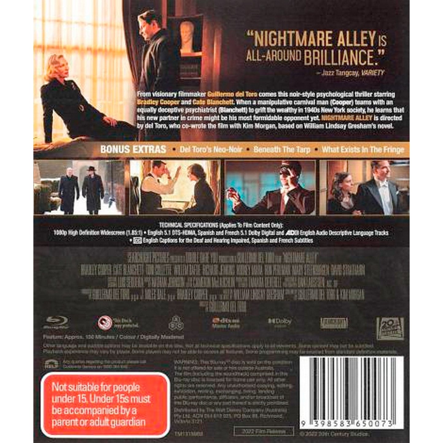 Nightmare Alley (2021) Blu-Ray