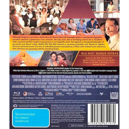 Death on the Nile (2021) Blu-Ray