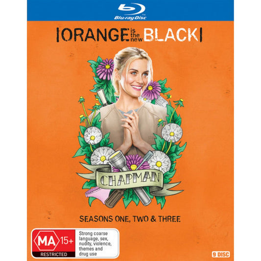 Orange is the New Black: Seasons 1, 2 & 3 Blu-Ray