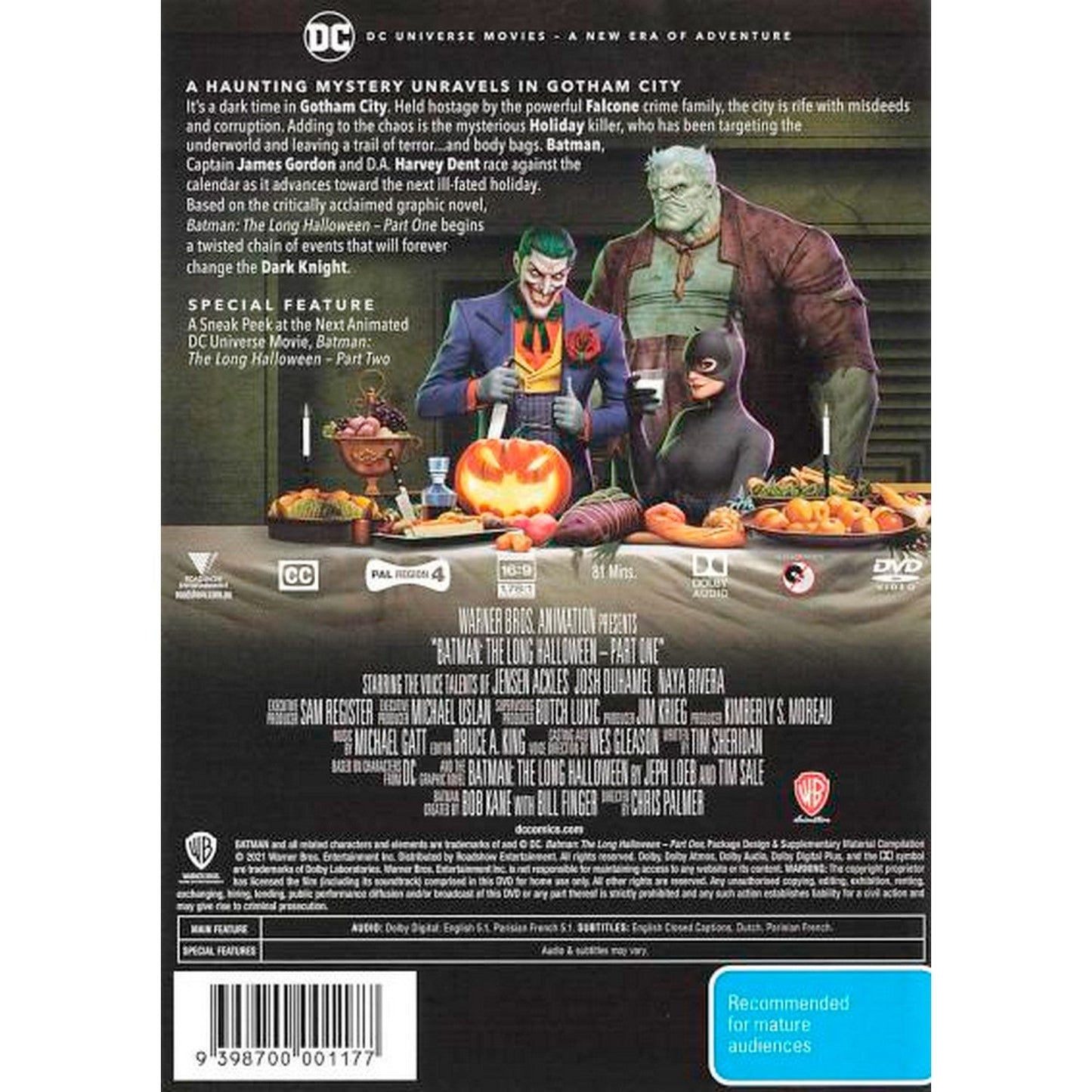 Batman: The Long Halloween: Part 1 DVD