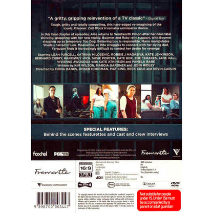 Wentworth: Season 8 Part 2 DVD