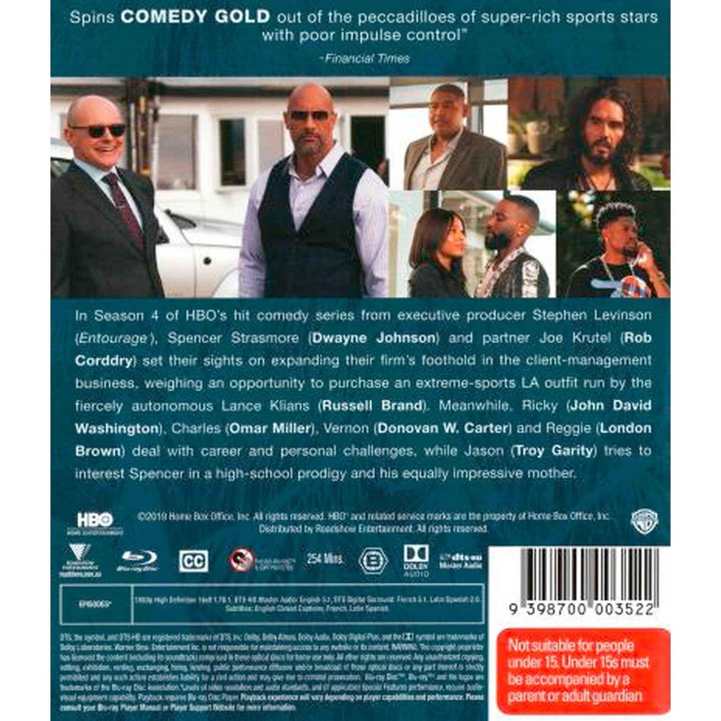 Ballers: Season 4 Blu-Ray