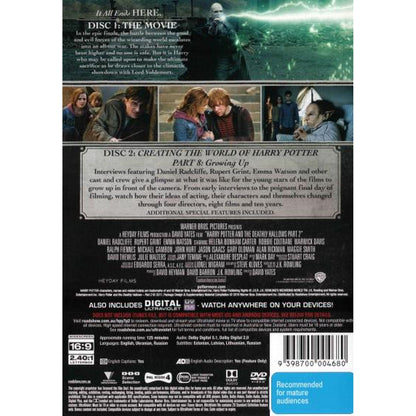 Harry Potter and the Deathly Hallows: Part 2 (Year 7 Part 2) (Two-Disc Special Edition) DVD