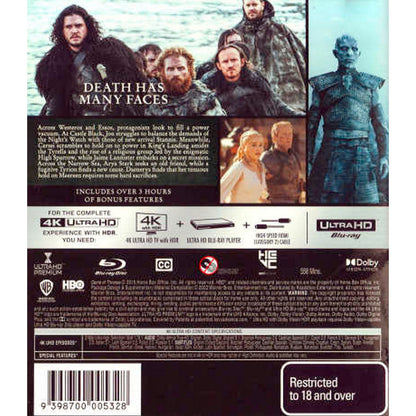 Game of Thrones: Season 5 4K UltraHD (New Packaging)