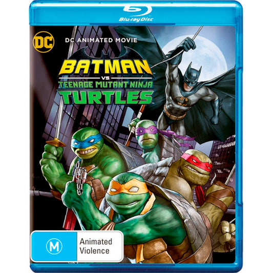 Batman vs Teenage Mutant Ninja Turtles (DC Animated Movie) Blu-Ray