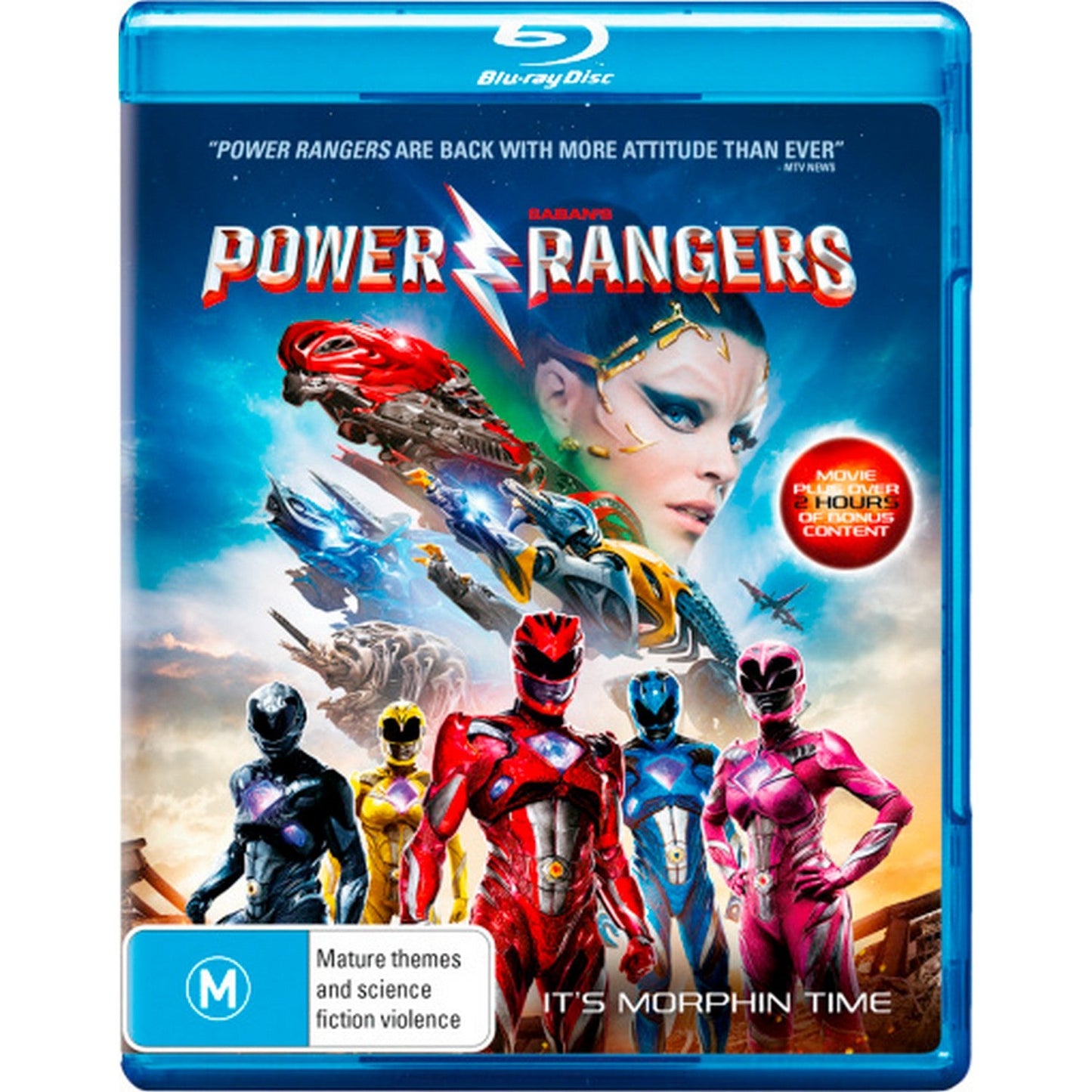 Power Rangers (2017) Blu-Ray