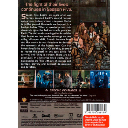 The 100: Season 5 DVD