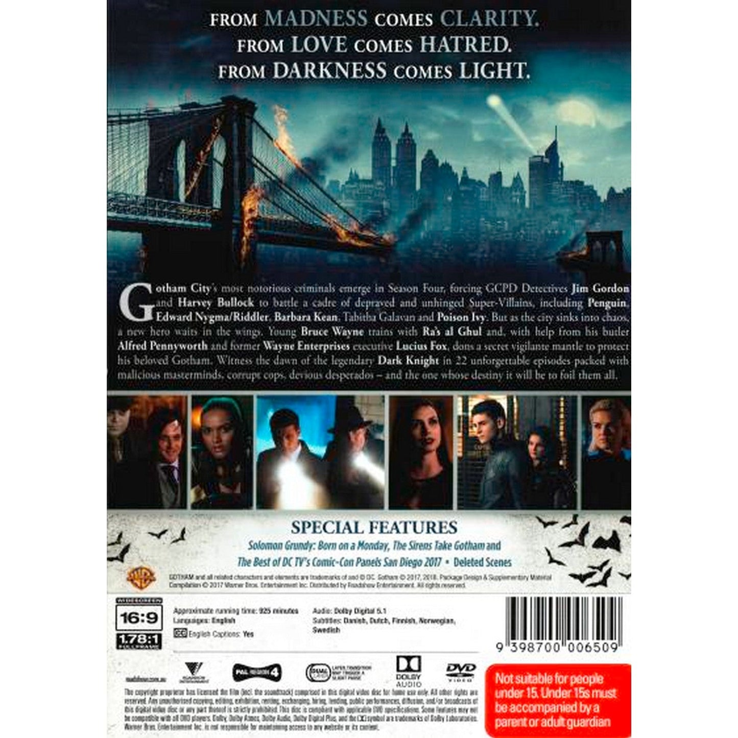 Gotham: Season 4 DVD