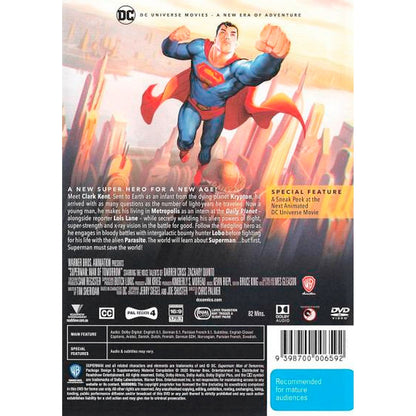 Superman: Man of Tomorrow DVD