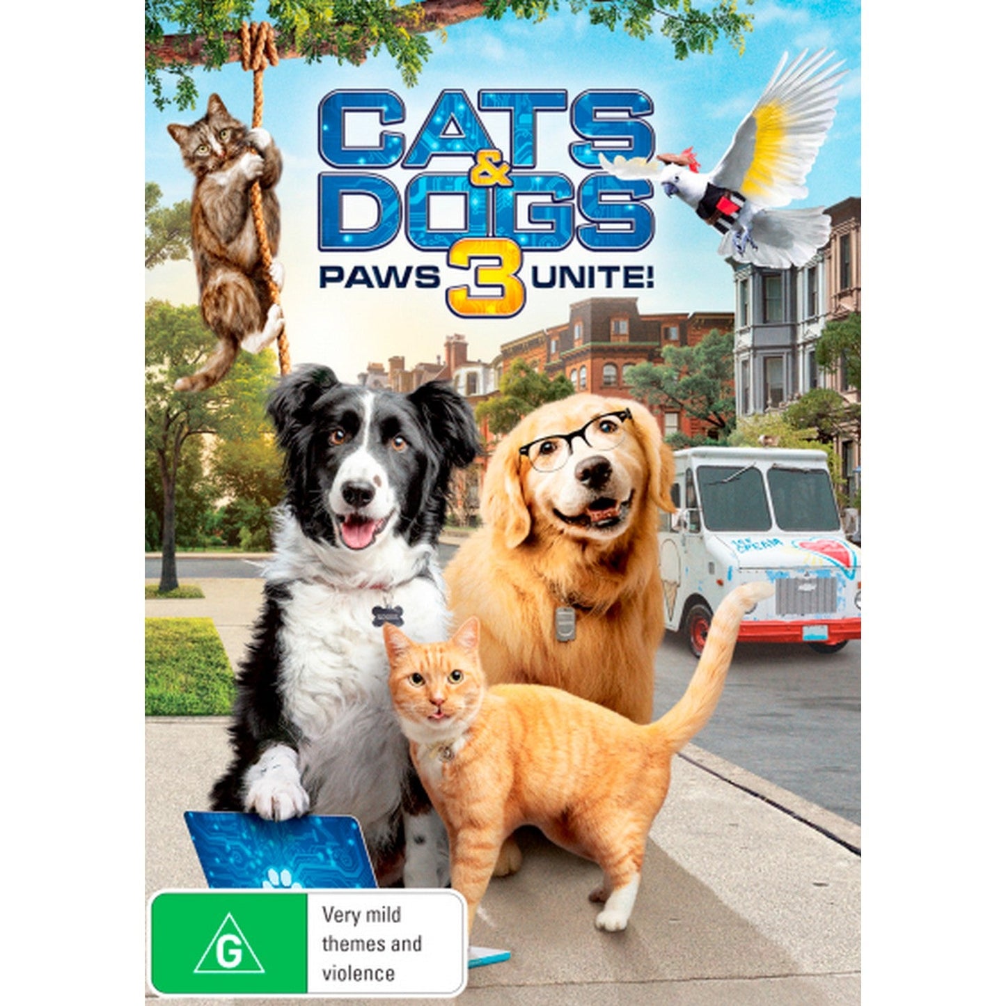 Cats & Dogs 3: Paws Unite DVD