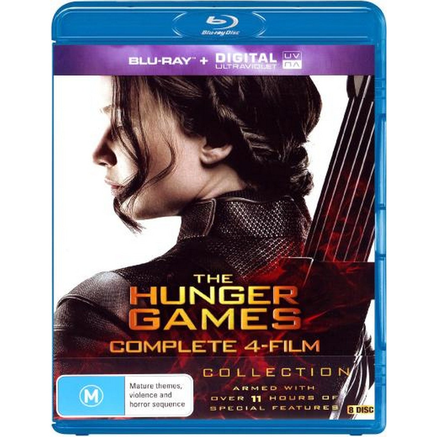 The Hunger Games: Complete 4-Film Collection (The Hunger Games/The Hunger Games: Catching Fire/Hunger Games: Mockingjay Part 1 & Part 2) (Blu-ray/UV) Blu-Ray