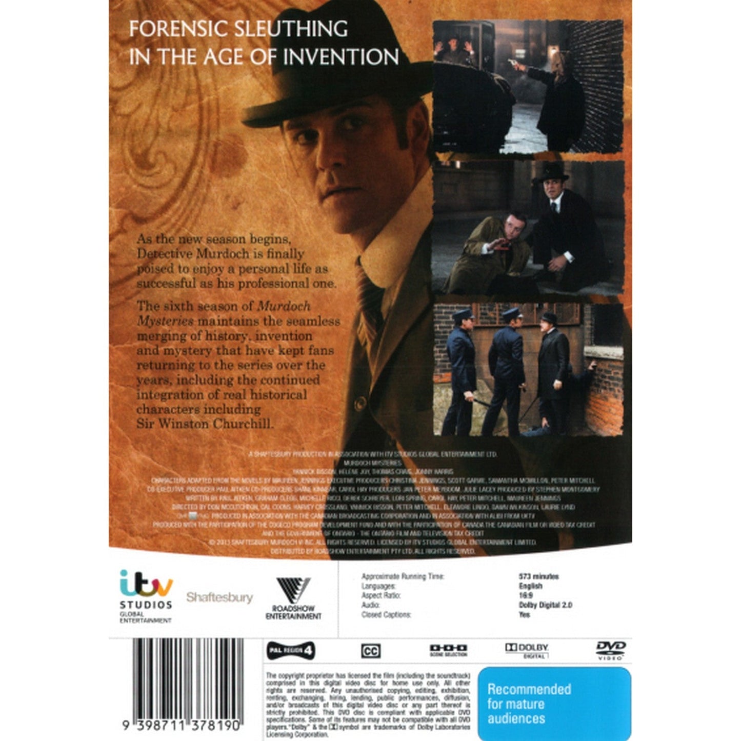 Murdoch Mysteries: Series 6 DVD