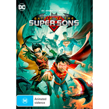 Batman and Superman: Battle of the Super Sons DVD