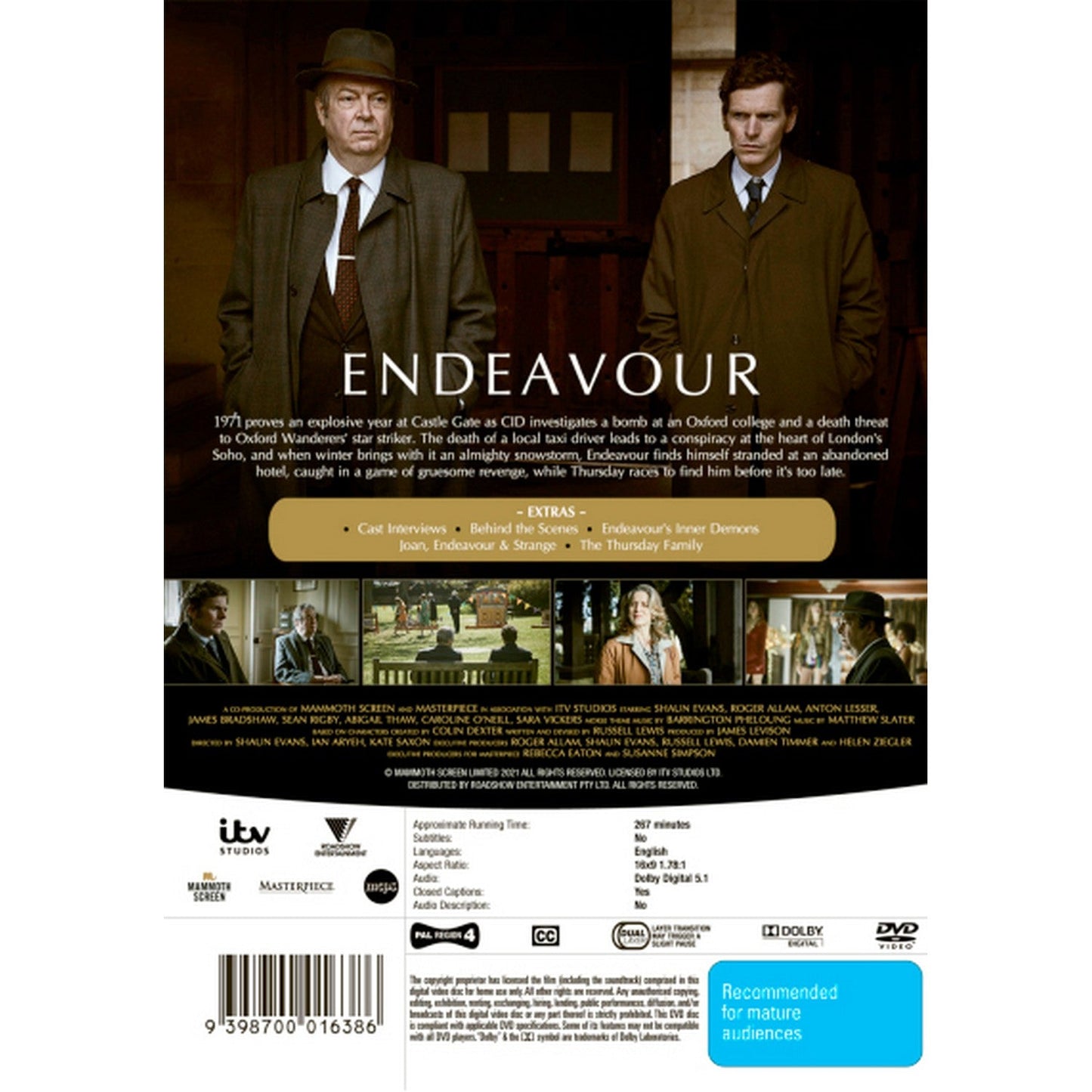 Endeavour: Series 8 DVD