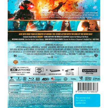 Aquaman 4K UltraHD + Blu-Ray