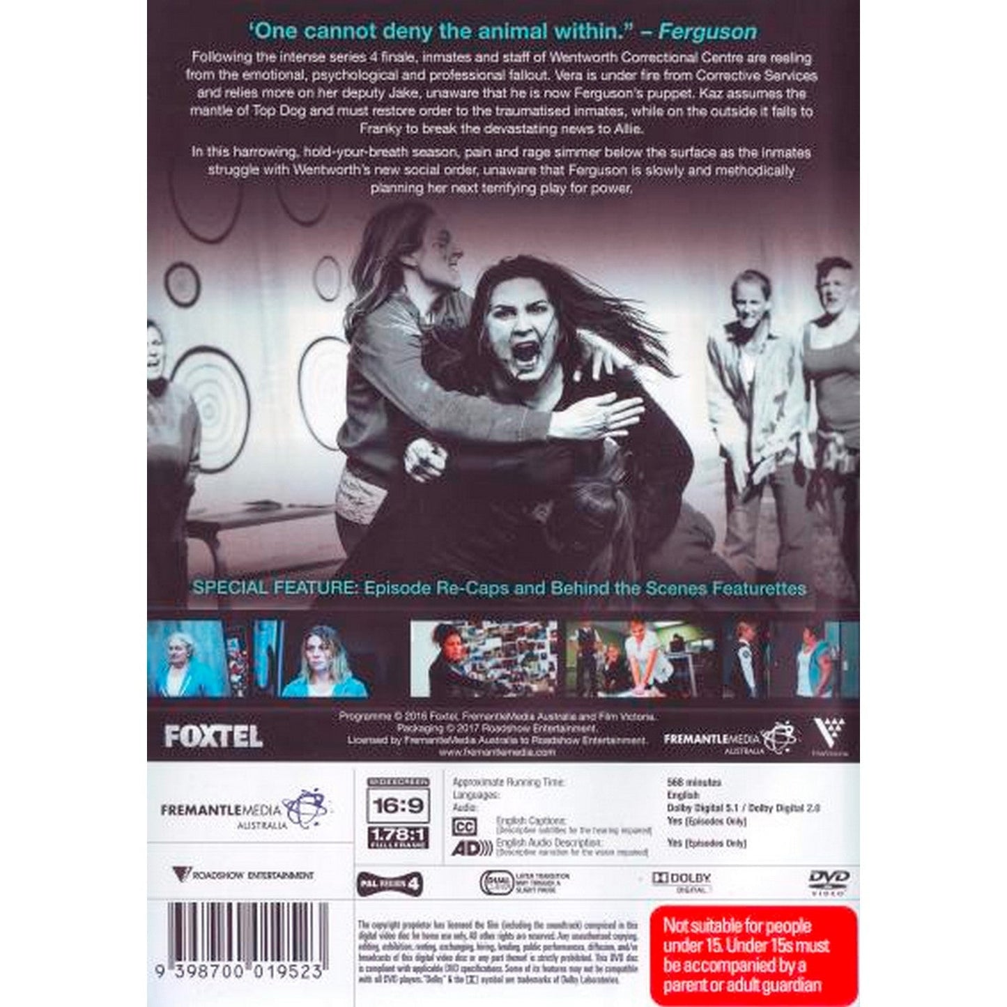 Wentworth: Season 5 DVD