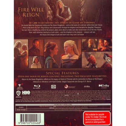 House of the Dragon: Season 1 Blu-Ray