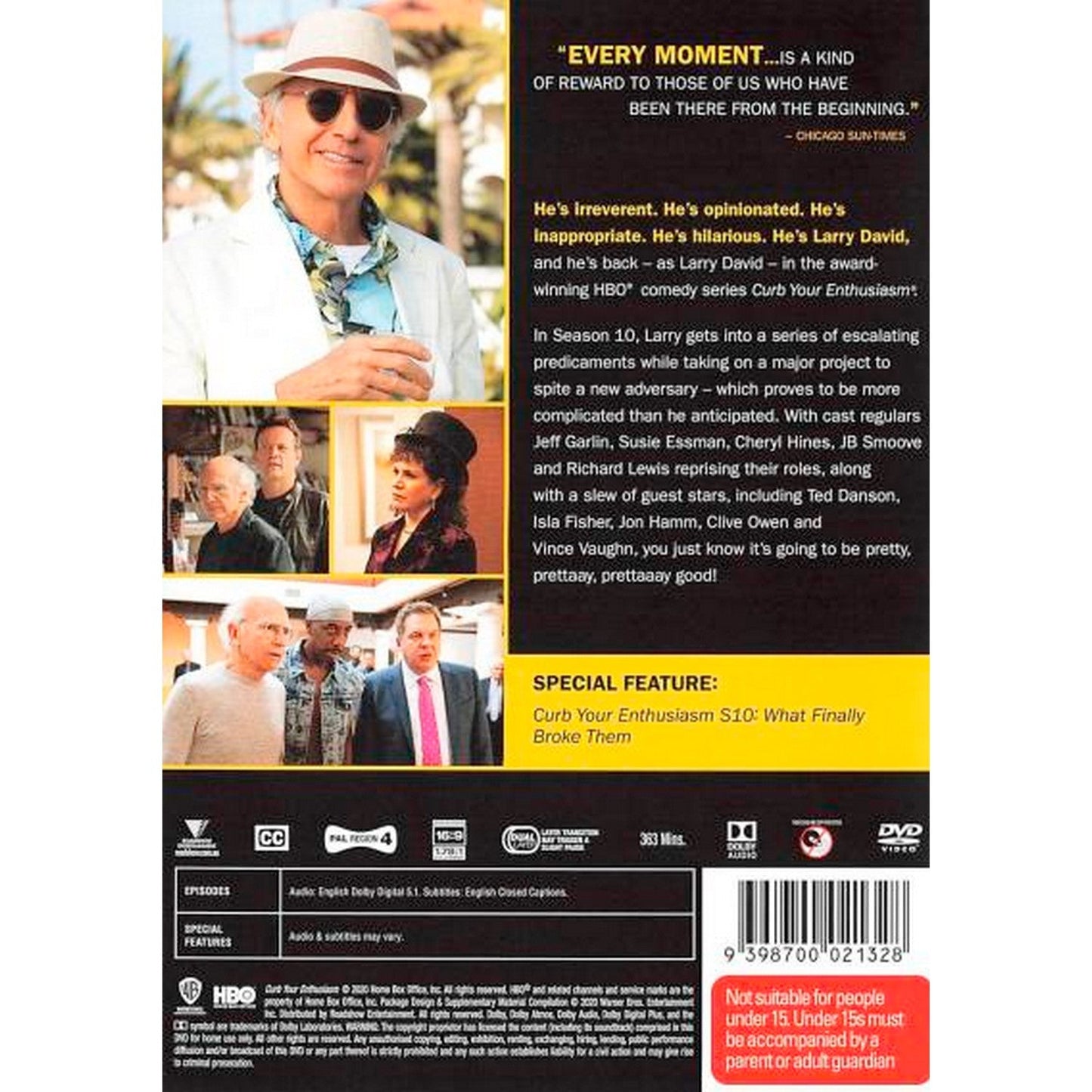 Curb Your Enthusiasm: Season 10 DVD