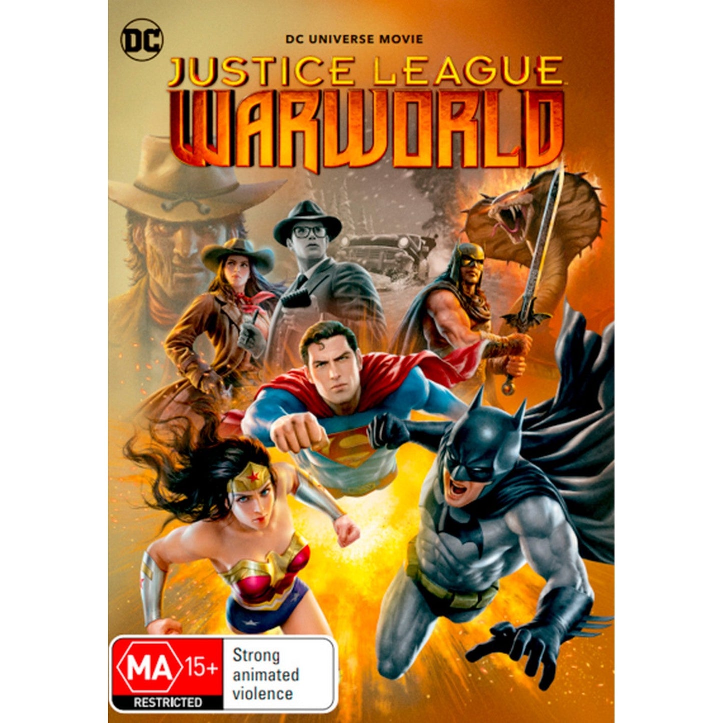 Justice League: Warworld DVD